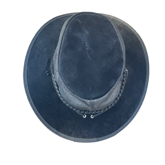 Monterey Bay Breeze Black Waterproof Crushable Vented  Hat - Picture 15 of 16